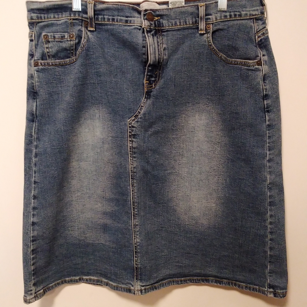 VINTAGE LEVIS Denim Jean Skirt